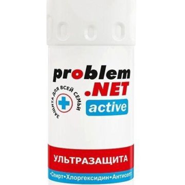 Обеззараживающий гель для рук Биоритм Problem.NET Active с высоким содержанием спирта, 30 мл LB-14016 - Биоритм - Косметика - Купить