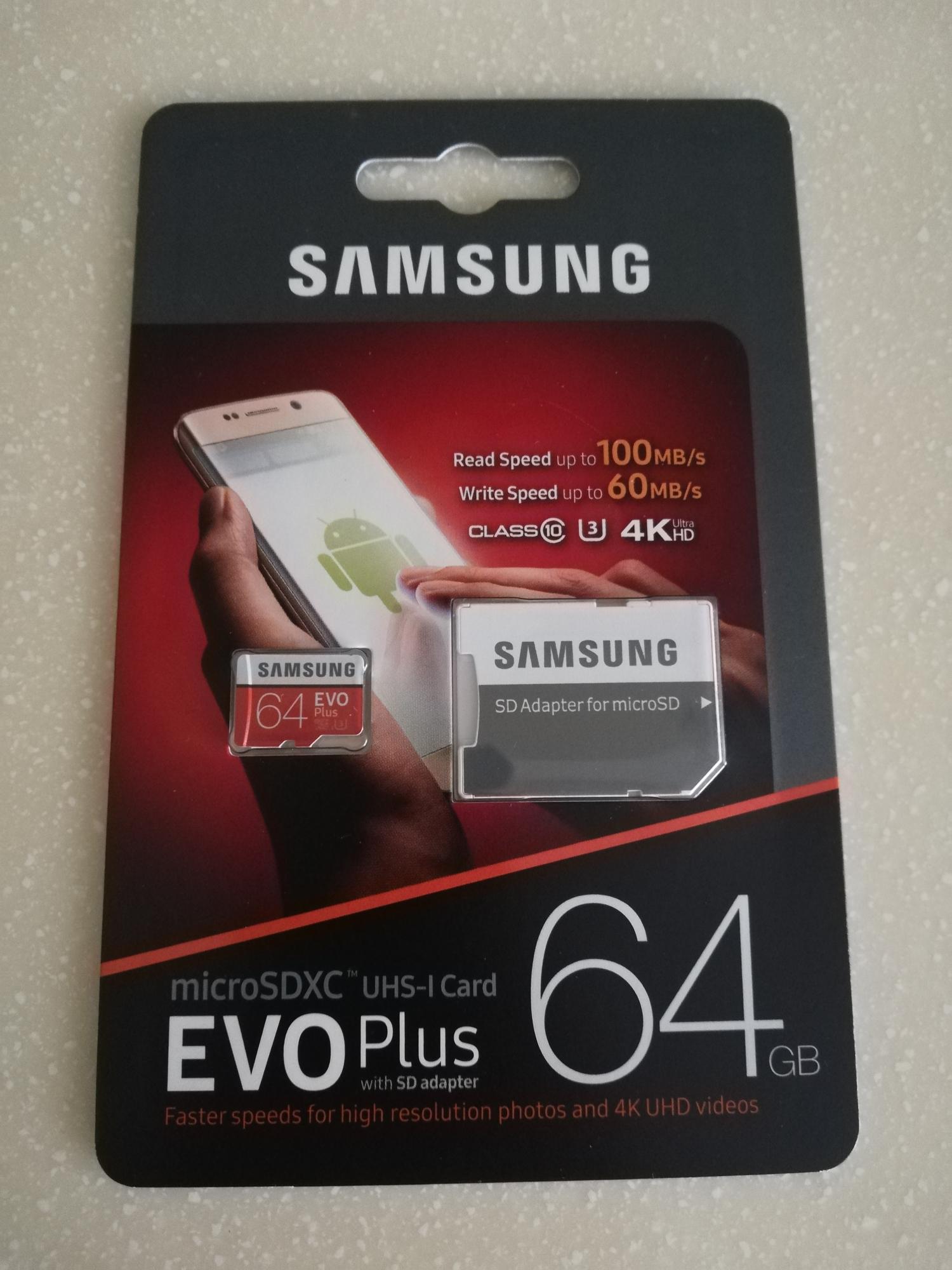 Micro Samsung 64gb Evo Plus