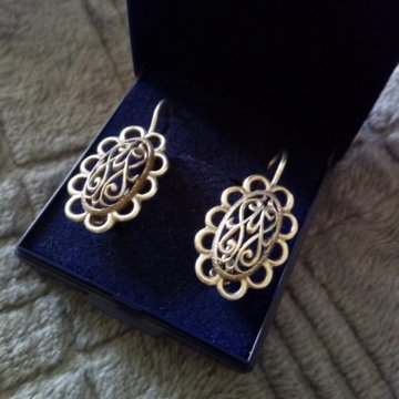 Серебряные серьги