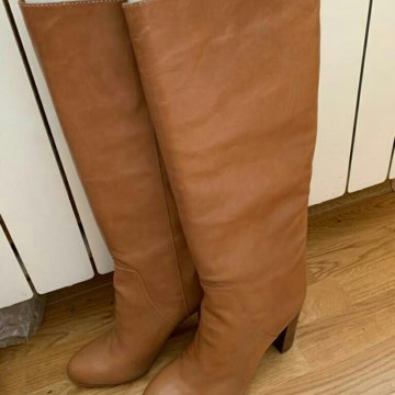 Новые сапоги натуральная кожа