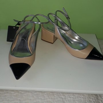 Зара р. 37 новые туфли