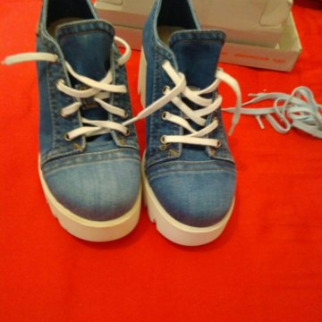 Туфли ждинсовые