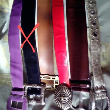 Пояса жен.(все 5 за 350р.)