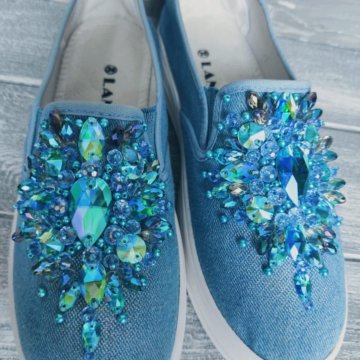 Вышитые слипоны новые