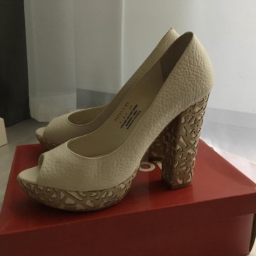 Туфли кожаные