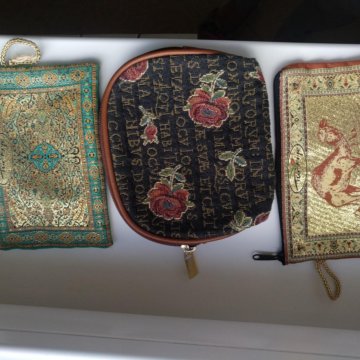 Косметички- сумочки, кошельки