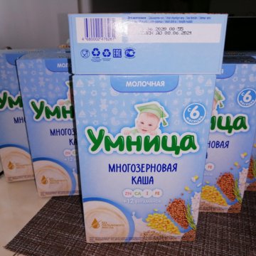 Каша молочная овсяная умница