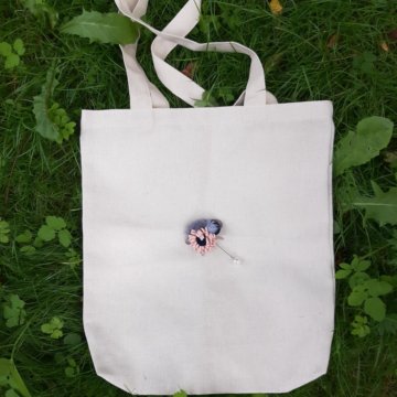 шоппер+брошь