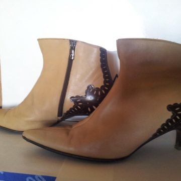 полусапожки Nando Muzi кожа