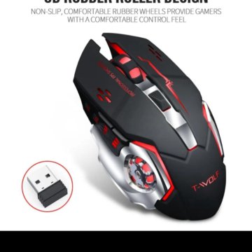 Геймерские беспроводные мышки с тихими щелчками