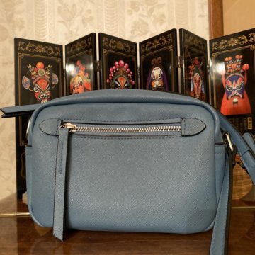 Сумка голубая