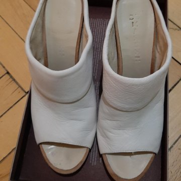 Сабо кожаные, Эконика, 38 размер