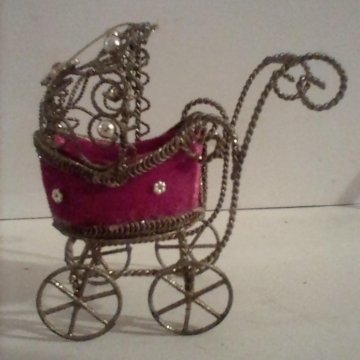 Новогодняя Игрушка Коляска Новогодняя Игрушка Коляска