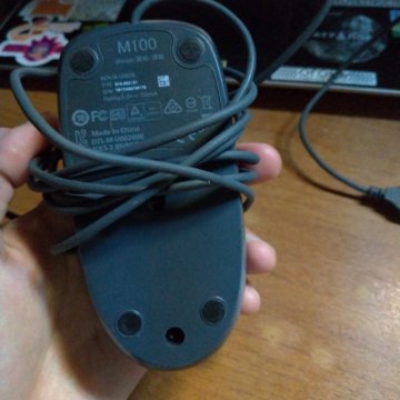 Компьютерная мышь офисная Logitech m100