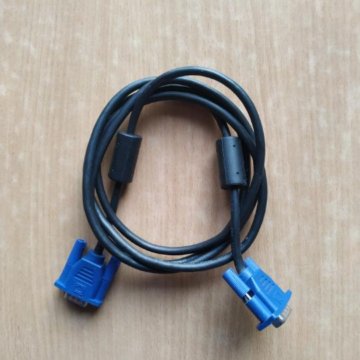 VGA кабель 1.8 метра с фильтрами