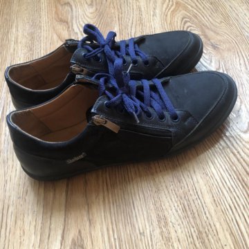 Ботинки р40 shoiberg кожа, замша, кожа