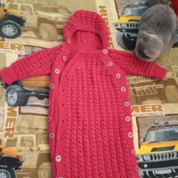 Конверт на первый год жизни. Ручная работа