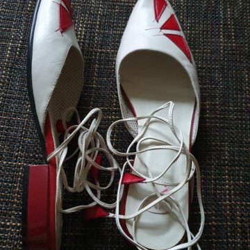 босоножки с завязками