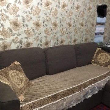 Угловой диван из кожзама икеа