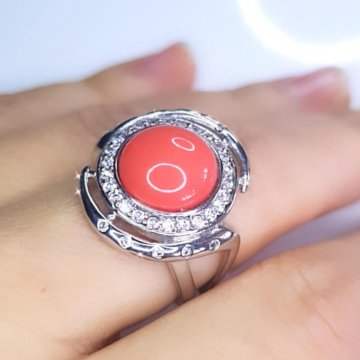 Кольцо серебряное