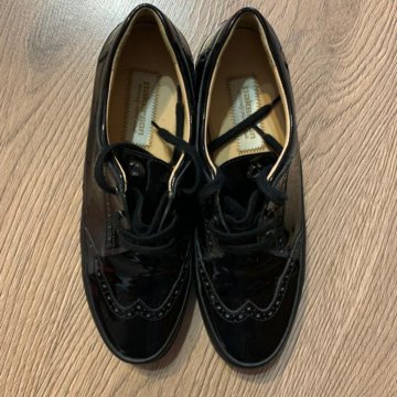Туфли женские Pakerson черные, 38,5 размер, новые