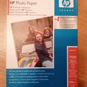 Бумага для фотопечати HP