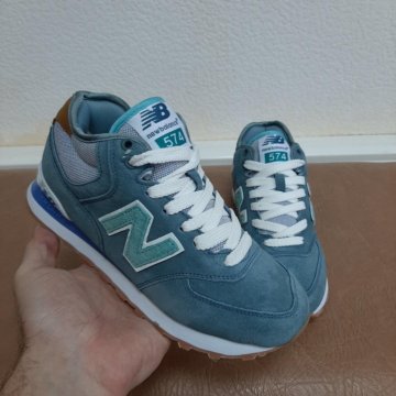Кроссовки New Balance 574 зимние женские