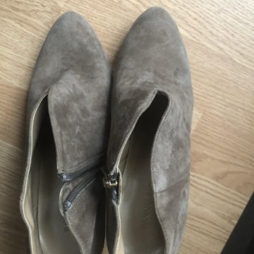 Ботильоны натуральная замша 38