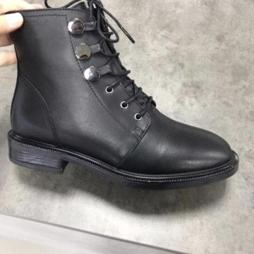 Ботинки новые зимние натуральные