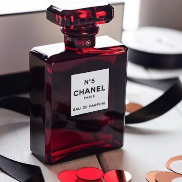 chanel no 5 limited edition red