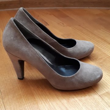 Туфли из натуральной замши