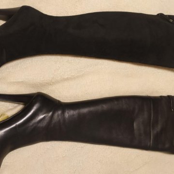 Ботфорты новые демисезонные.