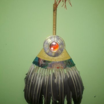 Восточный веер Китай 50 см