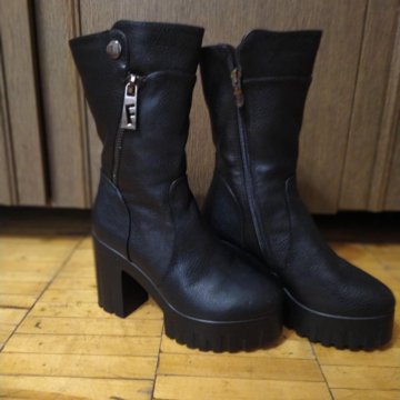 Зимние полусапожки