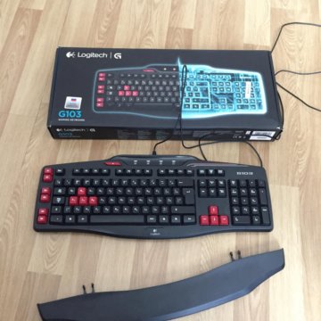Игровая клавиатура logitech G103