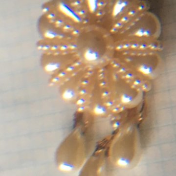 Брошь жемчуг СССР