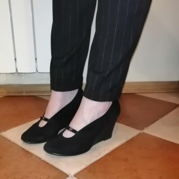 Туфли натуральная замша 38 размер