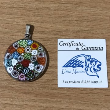 Подвеска. Муранское стекло. Новая