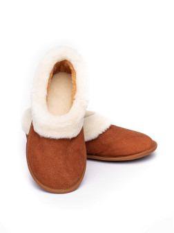 Чувяки из овчины женские - тапочки из меха