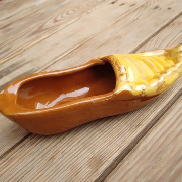 Пепельница Туфелька Башмачок керамика СССР