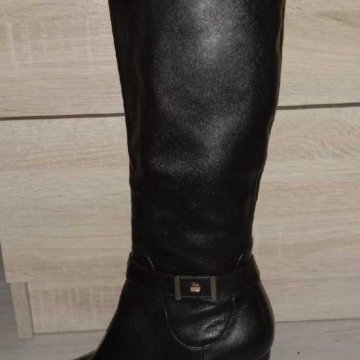 Сапоги кожа