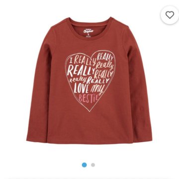 5т , Новый лонгслив Carter’s