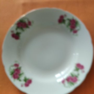 Китайский фарфор большая суповая тарелка