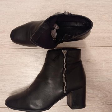 Ботильоны весна - осень нат. Кожа р 39-40+ подарок