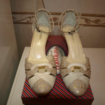 Туфли новые летние женские TERVOLINA нат. кожа