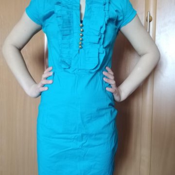 Платье хлопок