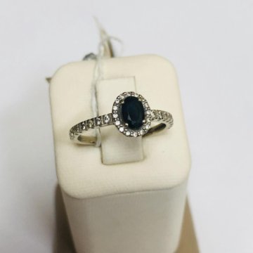 Золоте кольцо 585 белое золото