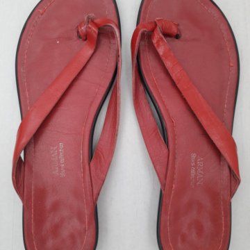 Шлепанцы/шлепки/сланцы, натуральная кожа, р.40