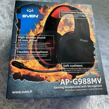 Игровые наушники для компьютера с микрофоном