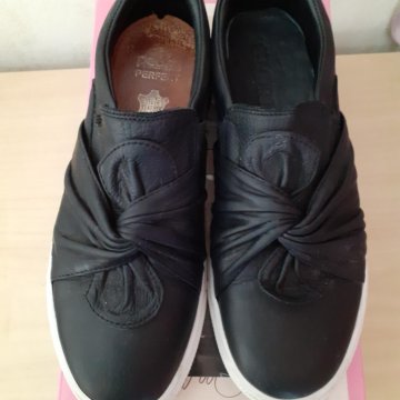 Мягкие натур кожа кроссовки р37